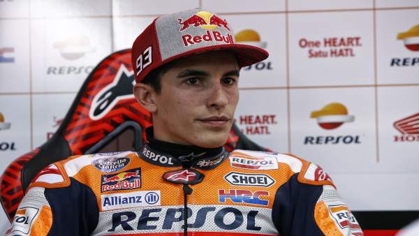 El piloto español de MotoGP Marc Márquez El piloto español de MotoGP Marc Márquez