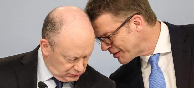 John Cryan y Christian Sewing, Deutsche Bank