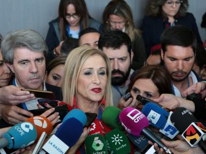 Cristina Cifuentes en la convención del PP en Sevilla