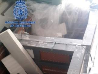 Ocho toneladas de hachís interceptadas en Almería