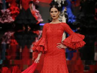 Traje de flamenca.