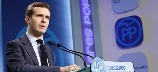 Rueda de prensa de Pablo Casado