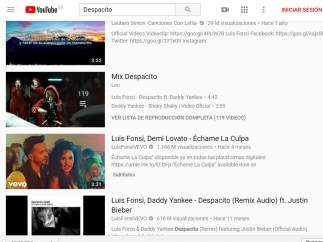 Vídeo de 'Despacito'
