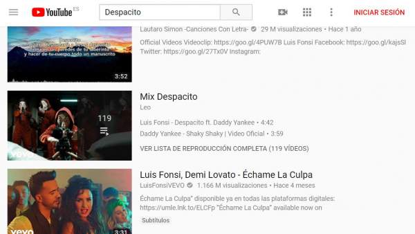Vídeo de 'Despacito' Vídeo de 'Despacito'