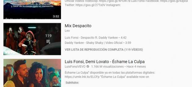Vídeo de 'Despacito'