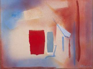 Sin título, 1988. Esteban Vicente.