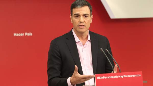 Pedro Sánchez, secretario general del PSOE, en Ferraz. Pedro Sánchez, secretario general del PSOE, en Ferraz.