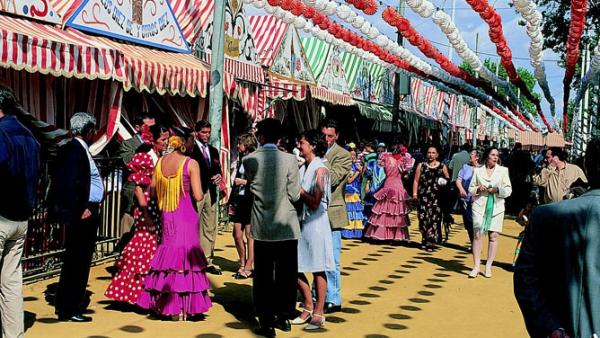 Imagen de la Feria de Abril de Sevilla Imagen de la Feria de Abril de Sevilla