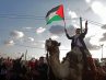 Boda junto a la valla de Gaza