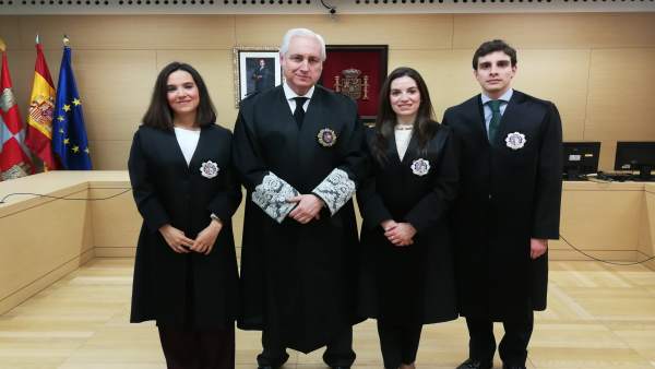 Acto de toma de posesión en el TSJCyL. Acto de toma de posesión en el TSJCyL.