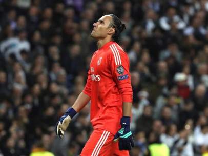 Keylor Navas, portero del Real Madrid.