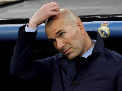 Zinedine Zidane, entrenador del Real Madrid.