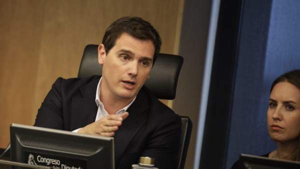 El presidente de Ciudadanos, Albert Rivera El presidente de Ciudadanos, Albert Rivera