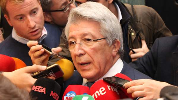 Enrique Cerezo (Presidente Atlético de Madrid) Enrique Cerezo (Presidente Atlético de Madrid)