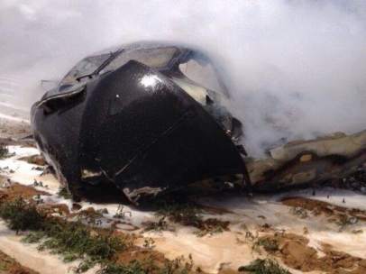 Accidente del A400M en Sevilla en 2015 en el que murieron cuatro personas