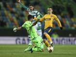 El Atlético sufre ante el Sporting para pasar a las semifinales de la Europa League