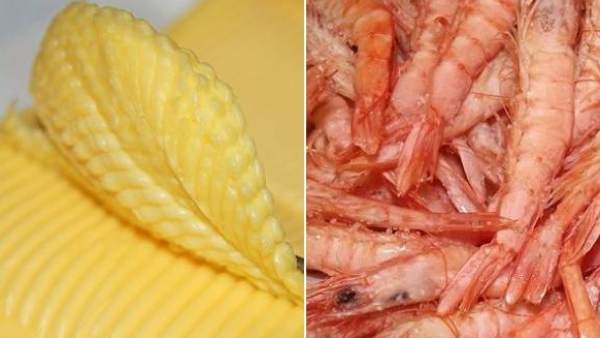 Mantequilla y marisco Mantequilla y marisco