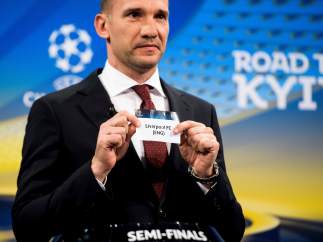 Sorteo de semifinales de Champions