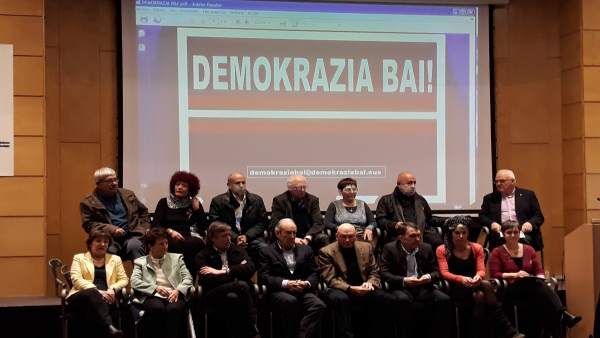 Presentación de Demokrazia Bai Presentación de Demokrazia Bai