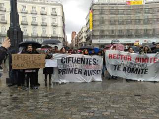 Manifestación de la URJC