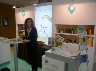 Stand de cooperativas de 'Aceite de Huelva'.