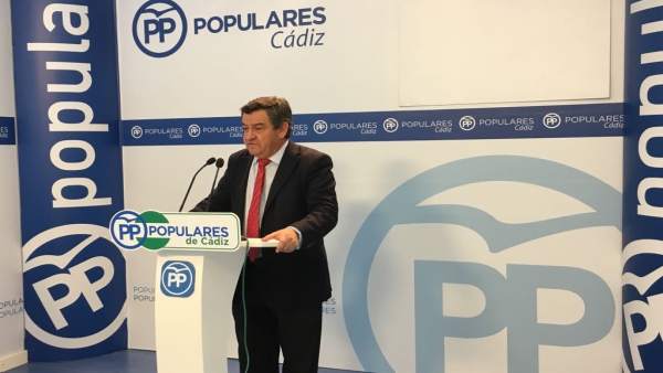 El portavoz del PP en Diputación, José Loaiza El portavoz del PP en Diputación, José Loaiza