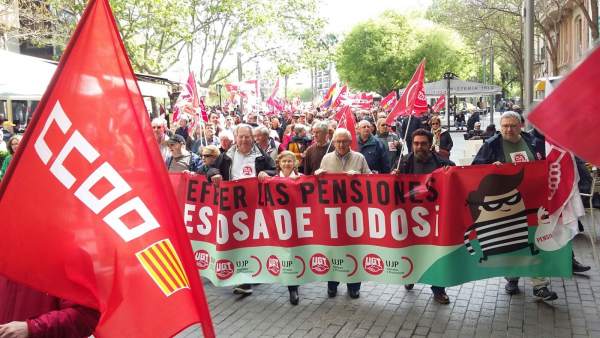 Manifestación pensiones dignas Manifestación pensiones dignas