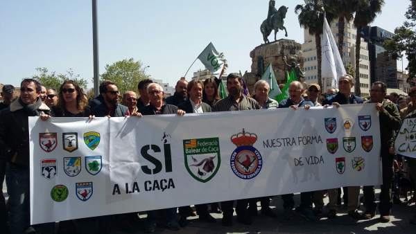 Manifestación sí a la caza Manifestación sí a la caza