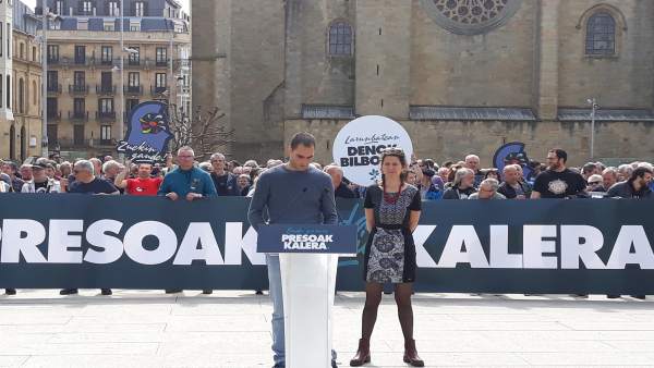 Los ex presos Aritz Arginzoniz y Sara Majarenas Los ex presos Aritz Arginzoniz y Sara Majarenas
