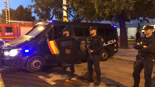 Dispositivo de la Policía Nacional en la Feria de Abril Dispositivo de la Policía Nacional en la Feria de Abril