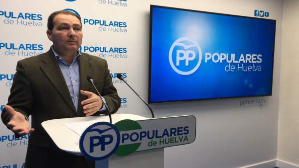 El portavoz del PP en la Diputación de Huelva, David Toscano El portavoz del PP en la Diputación de Huelva, David Toscano