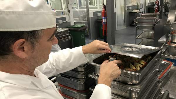 Cocinero menú hospital Carlos Haya Regional alimentación ecológica premio Cocinero menú hospital Carlos Haya Regional alimentación ecológica premio