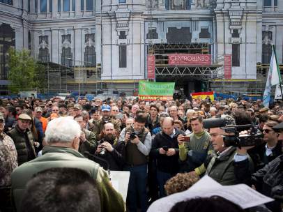 Manifestación de cazadores