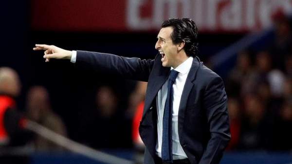 Unai Emery, entrenador del PSG. Unai Emery, entrenador del PSG.