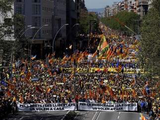Manifestación en Barcelona