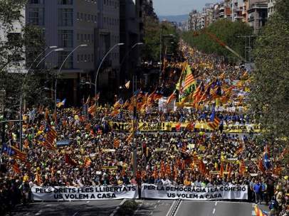 Manifestación en Barcelona