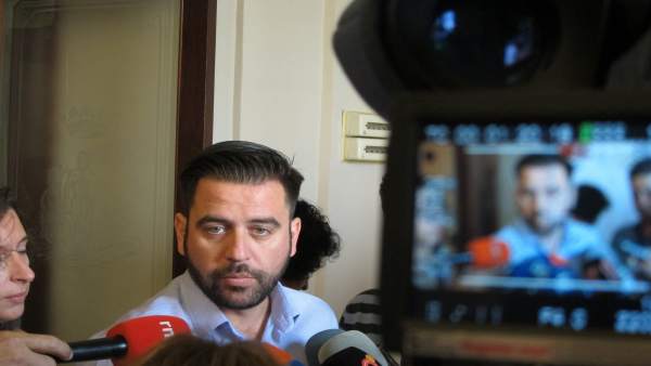 Fran González, portavoz del PSOE en Cádiz Fran González, portavoz del PSOE en Cádiz