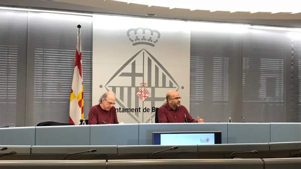 Ricard Gomà y Miquel Àngel Essomba. Ricard Gomà y Miquel Àngel Essomba.