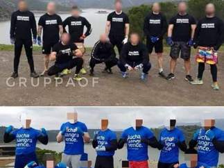Ultras del Real Madrid y del Málaga