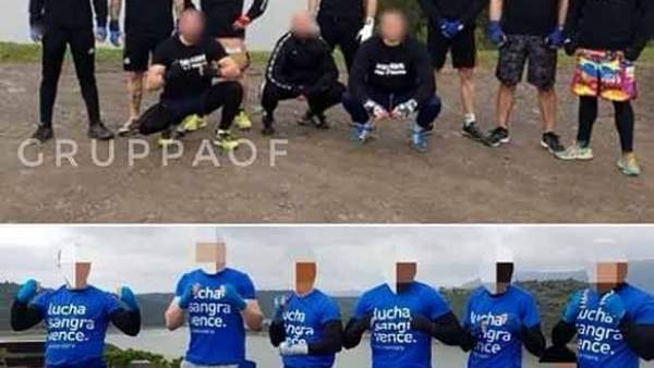 Ultras del Real Madrid y del Málaga Ultras del Real Madrid y del Málaga