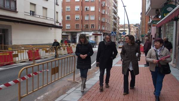 Gamarra, en la visita a Vélez de Guevara Gamarra, en la visita a Vélez de Guevara