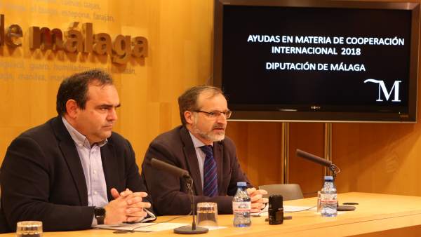 Felix Lozano PP diputado cooperación internacional y Gonzalo Sichar Cs Felix Lozano PP diputado cooperación internacional y Gonzalo Sichar Cs