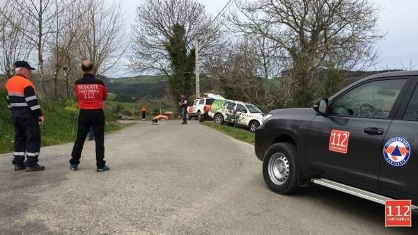 Operativo búsqueda hombre 80 años Colindres Operativo búsqueda hombre 80 años Colindres