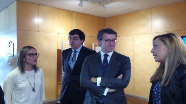 Feijóo presenta la ampliación del polígono de Navia Feijóo presenta la ampliación del polígono de Navia