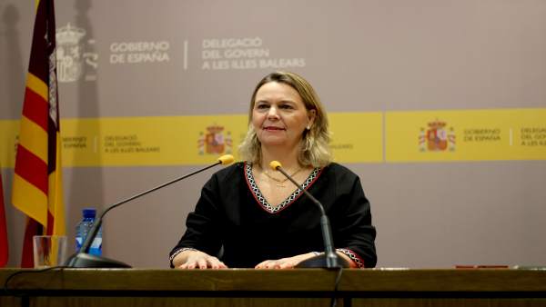 La delegada del Gobierno en Baleares, Maria Salom. Imagen de archivo. La delegada del Gobierno en Baleares, Maria Salom. Imagen de archivo.