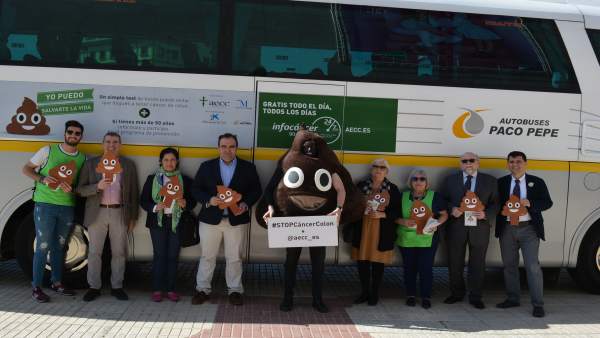 Campaña informativa sobre la importancia del test de cribado de colon Aecc cánce Campaña informativa sobre la importancia del test de cribado de colon Aecc cánce