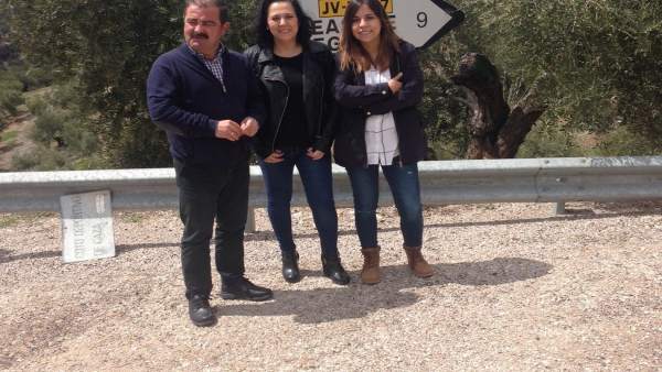 Visita a la carretera JV-7007, en Beas de Segura. Visita a la carretera JV-7007, en Beas de Segura.