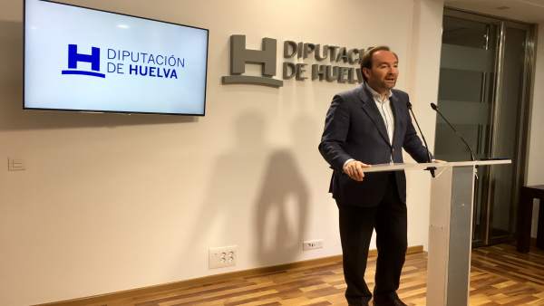 El vicepresidente de la Diputación de Huelva, José Fernández. El vicepresidente de la Diputación de Huelva, José Fernández.