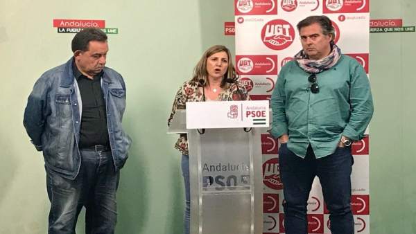 La secretaria general del PSOE de Cádiz, Irene García La secretaria general del PSOE de Cádiz, Irene García