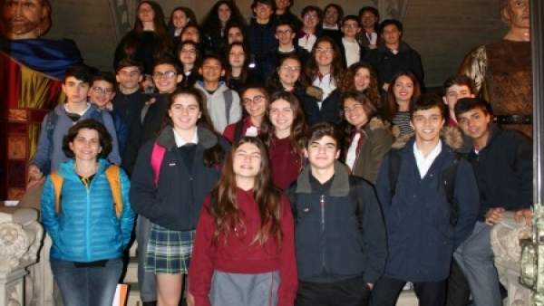 Vista colegios a la sede del Consell Vista colegios a la sede del Consell